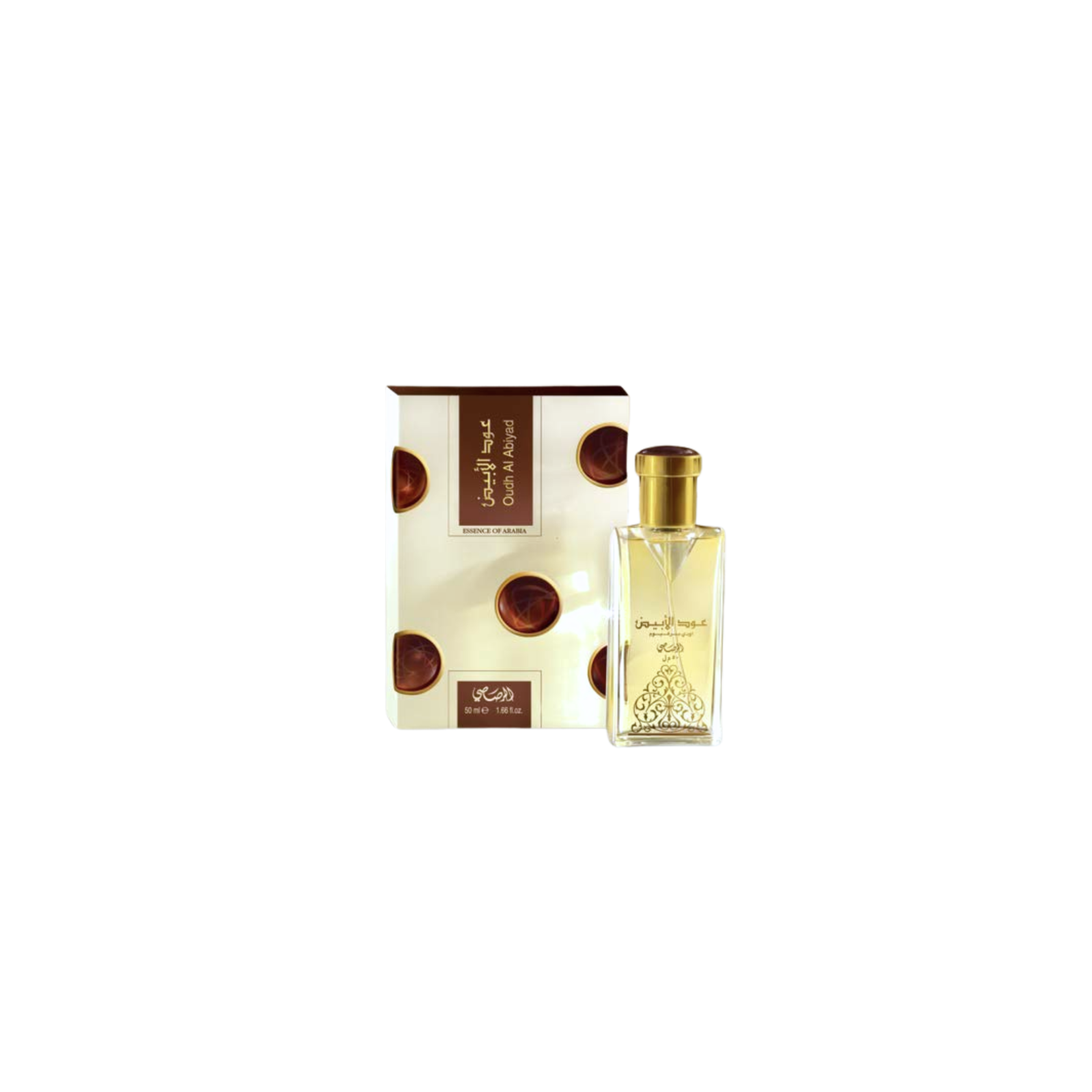 عطر عود ابيض للجنسين – 50مل من الرصاصى للعطور الامارتية