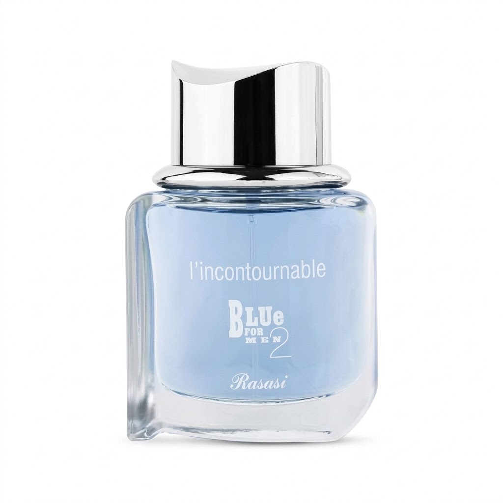 عطر بلو فور من 2 لو انكونترنيبل من الرصاصي للرجال – أو دي بارفيوم 75 مل (Rasasi L'incontournable Blue 2) - الصورة 4