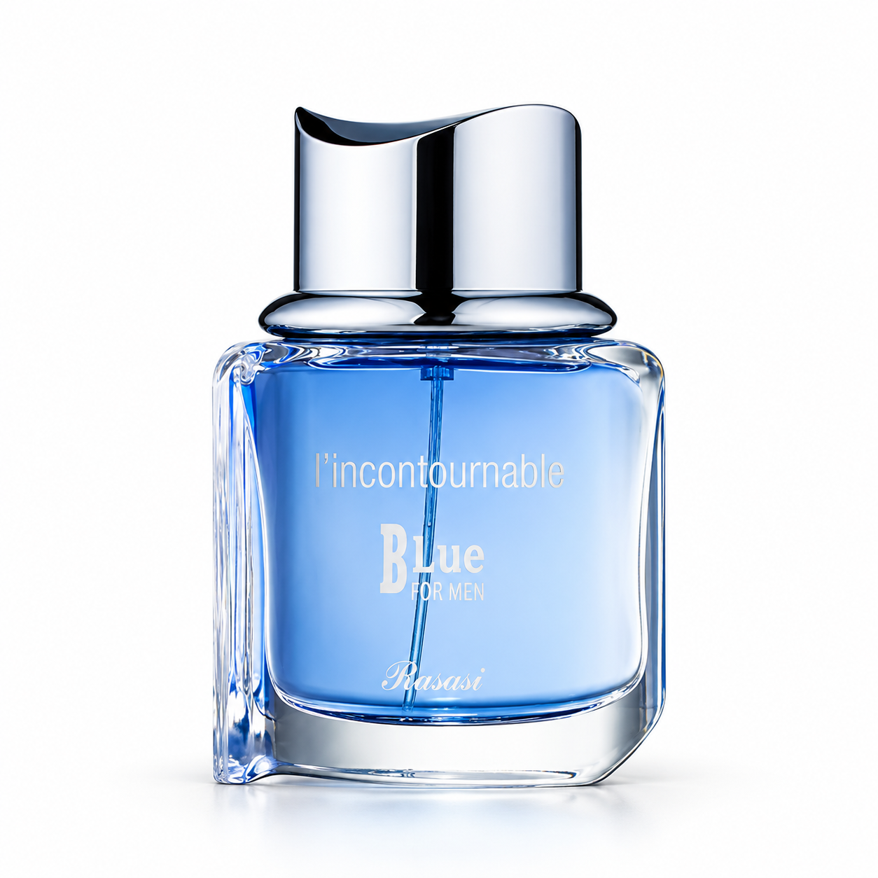عطر بلو فور من 2 لو انكونترنيبل من الرصاصي للرجال – أو دي بارفيوم 75 مل (Rasasi L'incontournable Blue 2) - الصورة 2