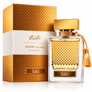 عطر قسمات بريق للجنسين من الرصاصي – أو دي بارفيوم 65 مل (Rasasi Qasamat Bareeq - بديل بكرات روج 540)