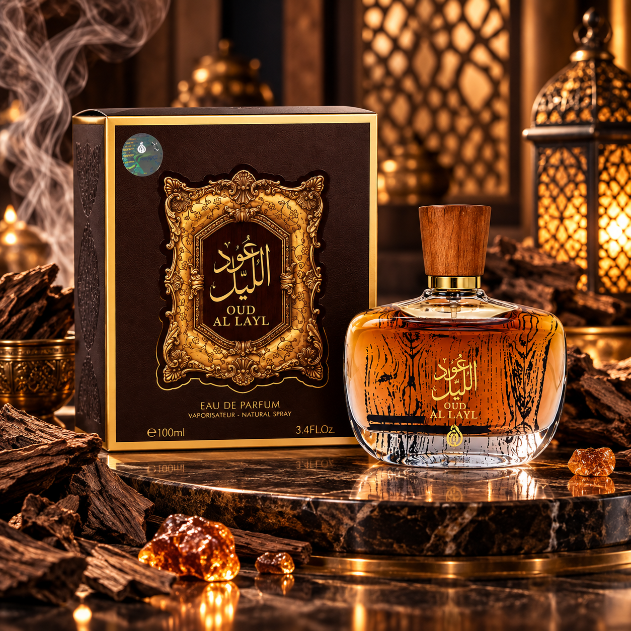 عطر عود الليل من عربيات أو دو بارفيوم 100 مل – Arabiyat Oud Al Layl (بديل عطر جواد الليل) - الصورة 4