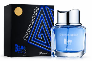 عطر بلو فور من 2 لو انكونترنيبل من الرصاصي للرجال – أو دي بارفيوم 75 مل (Rasasi L'incontournable Blue 2)