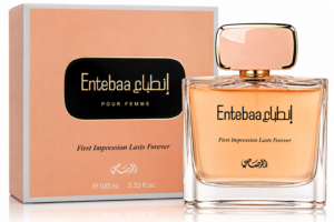 عطر انطباع للنساء من الرصاصي – أو دي بارفيوم 100 مل (Rasasi Entebaa Pour Femme)