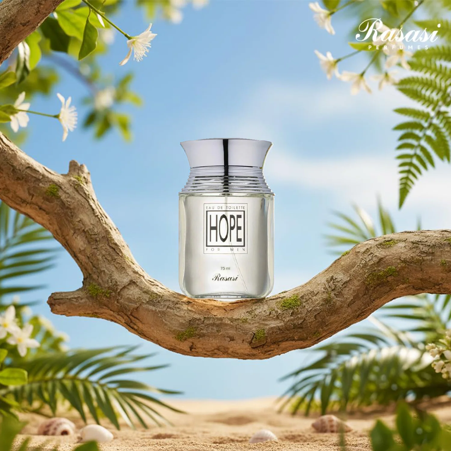 عطر هوب رجالي من الرصاصي أو دو بارفيوم 75 مل – Rasasi Hope Pour Homme (شبيه عطر كول ووتر الشهير) - الصورة 4